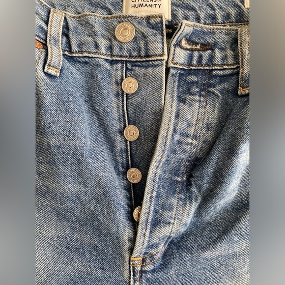 Citizens Of Humanity Pants Women’s 27 Jolene Jeans Straight High Rise Denim - Picture 7 of 12